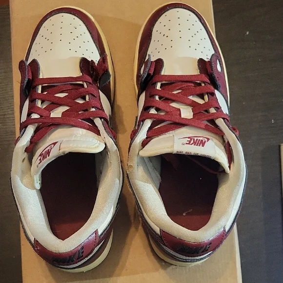 Nike Dunk Low SE Sisterhood Sail Team Red (Womens) Womens Sz 9 - Picture 6 of 11